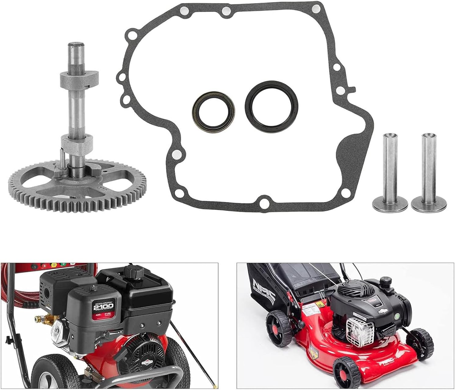 Lawnmower Camshaft Repair Set For 793583 792681 791942 262411 690564 793880 697110 795387 Including Oil Seal And Gaskets