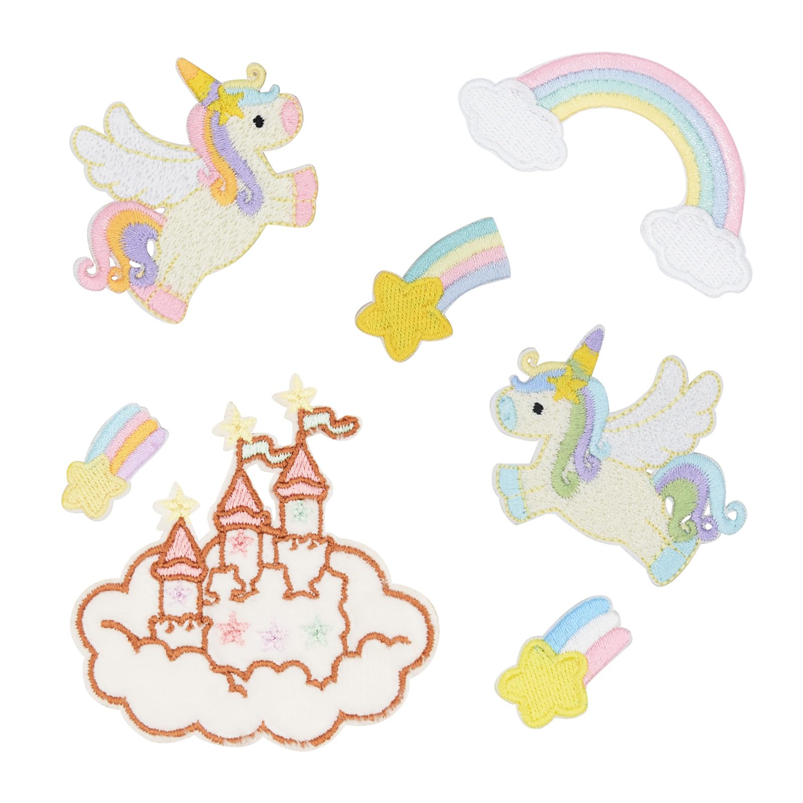 Amazon.co.jp: ワッペン 刺繍シール アイロン不要 MUNCVY アップリケ 