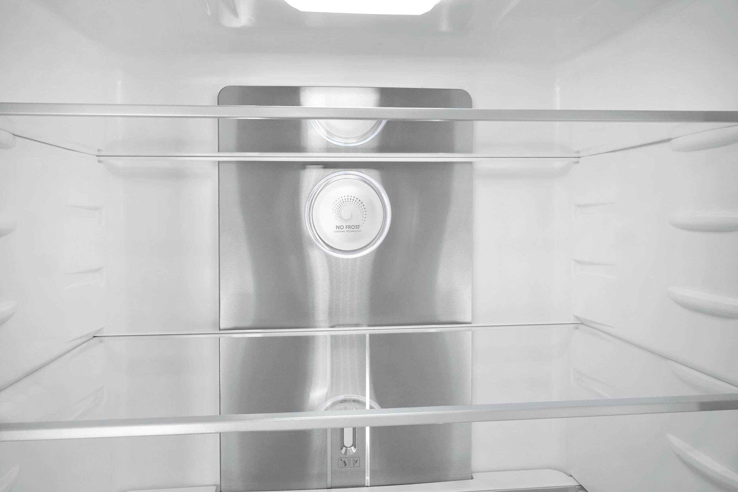 Exquisit® Frigorífico Americano 4 Puertas, 421L, Inox Oscuro, Clase C, No-Frost Total, Control Electrónico, Congelación Rápida, Función Vacaciones, Medidas (180,0 x 79,5 x 70,0 cm)