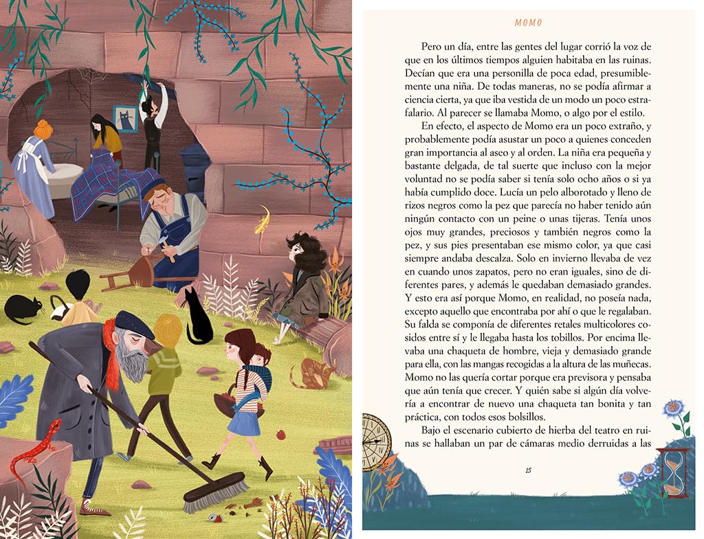 Momo. Edición ilustrada aniversario (Colección Alfaguara Clásicos)