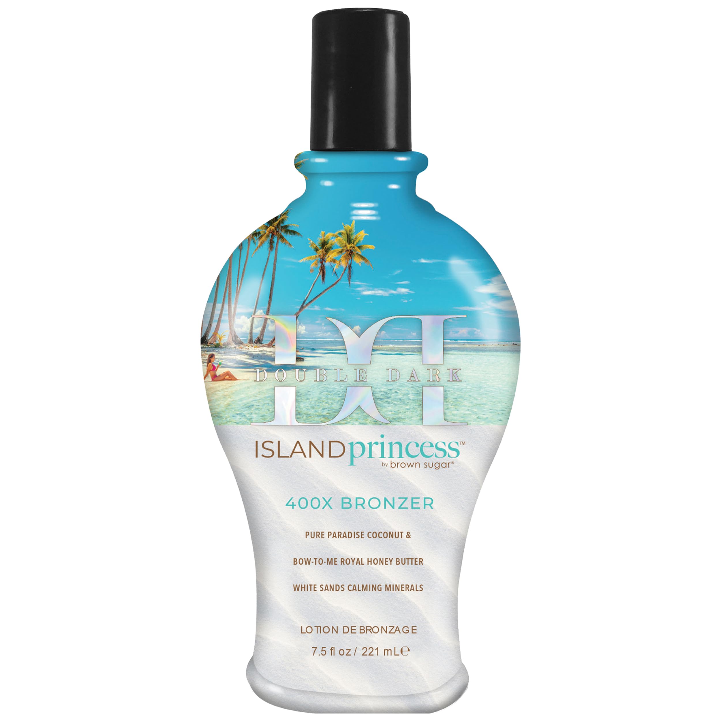 Double Dark Island Princess 400X Bronzer 7.5oz