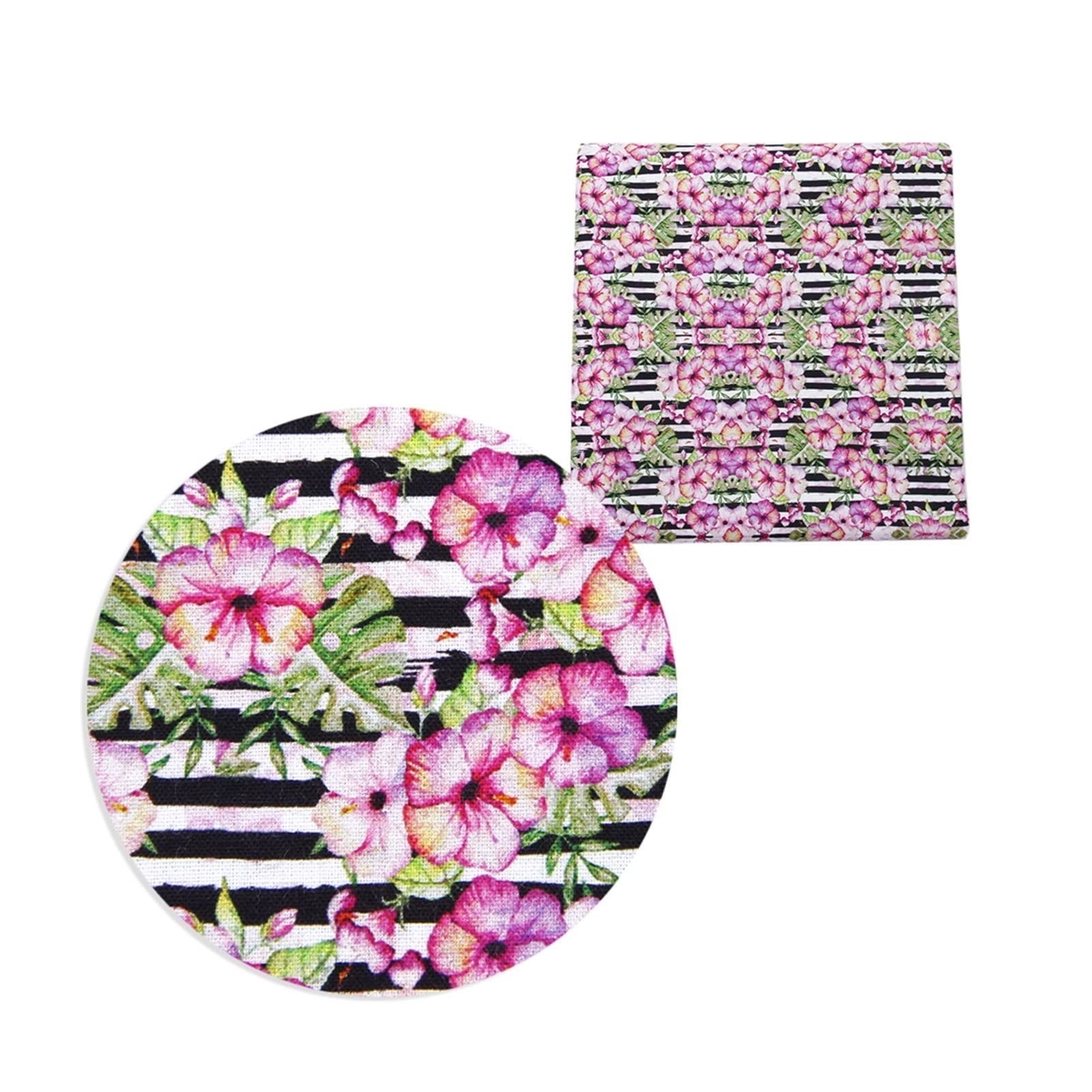 50 * 145 cm Flower Floral Planta Pura o poliéster Algodón o satén Costura Patchwork Material de edredón de Tela de Tela Telas (Color : 1088056, Weight : Double Brushed Poly)