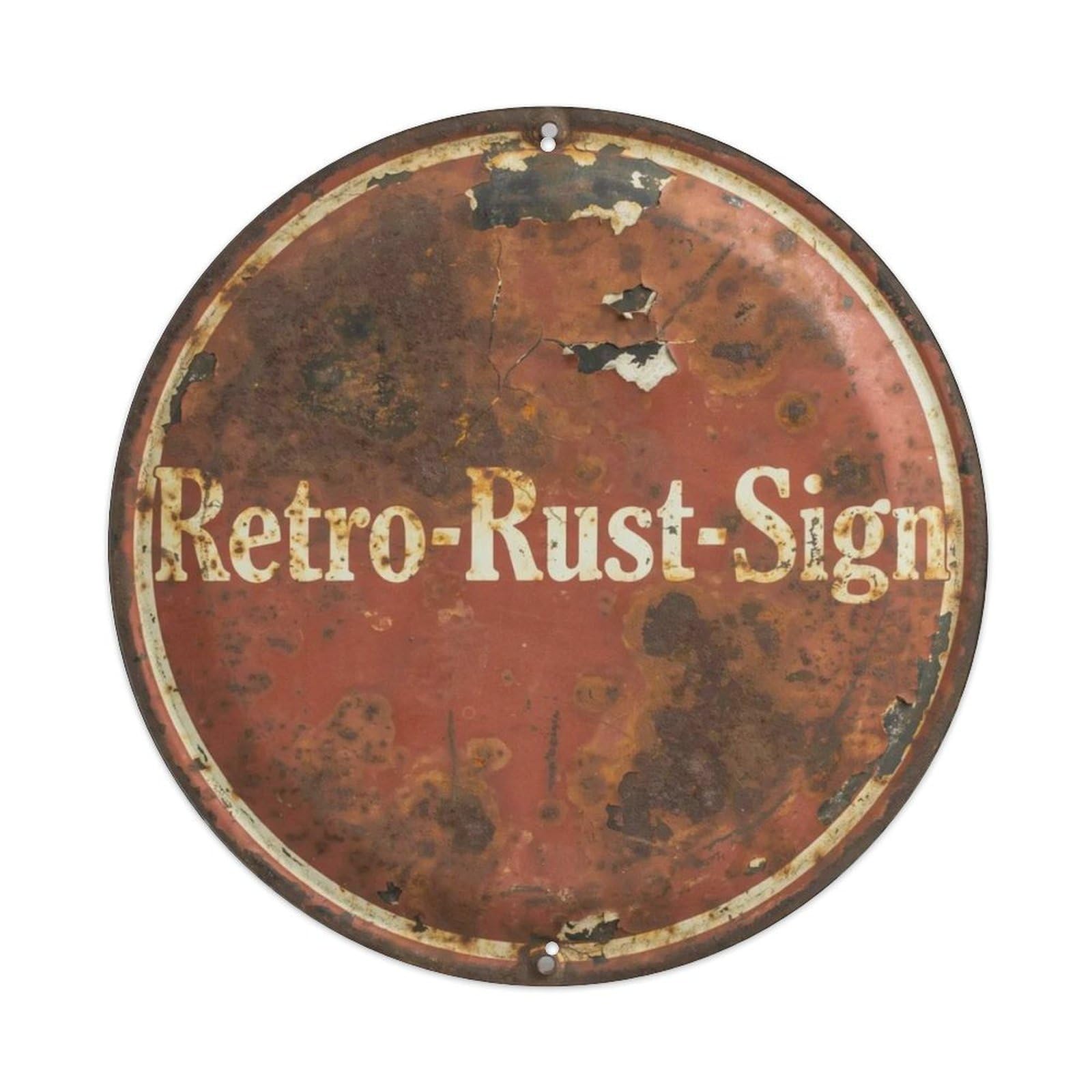 Retro-Rust-Sign Metal Tin Sign Plaque