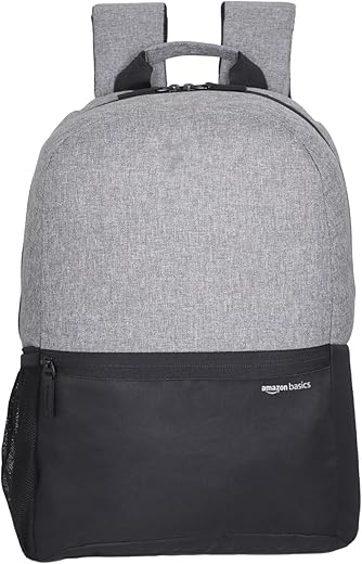 Amazon Basics Opel 15.6-Inch Laptop Backpack for Office or College (20 L, Grey)