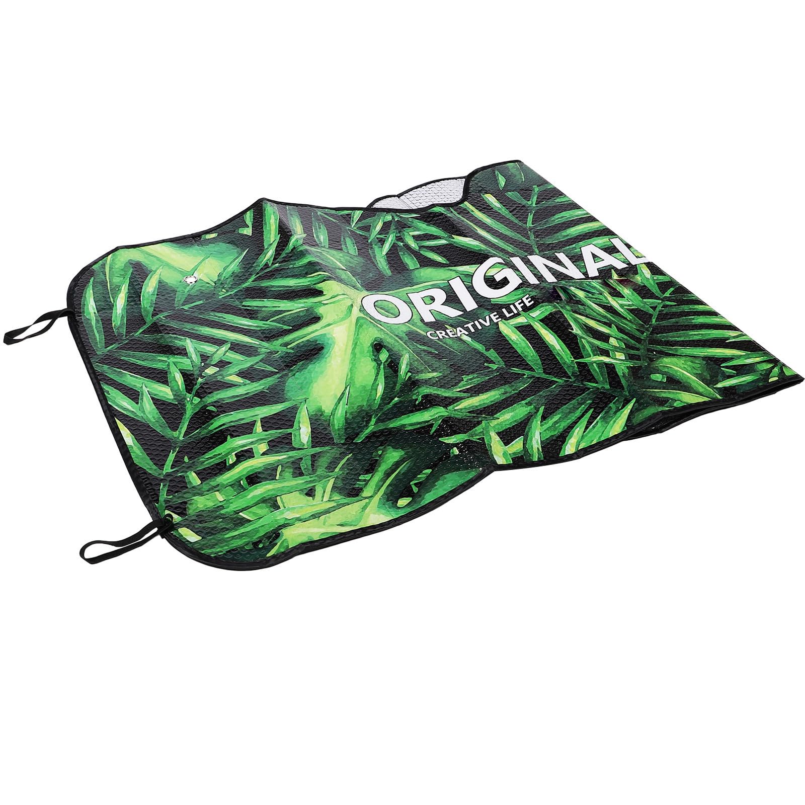 Parasol para coche parabrisas delantero protector de aluminio contra rayos UV 8