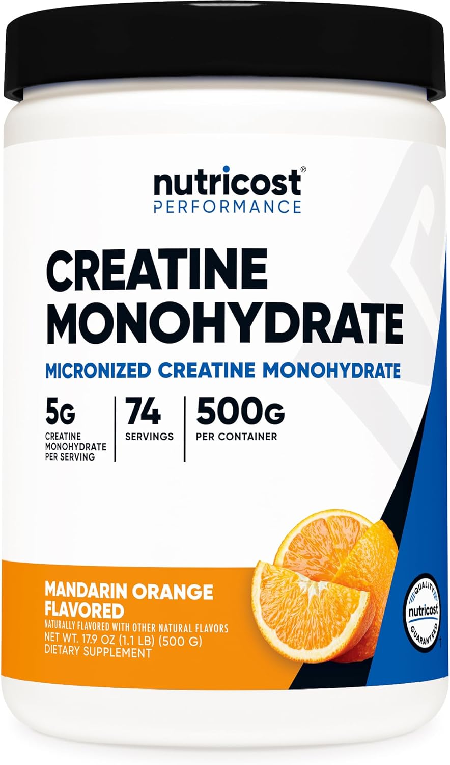 Nutricost Creatine Monohydrate Powder (Mandarin Orange
