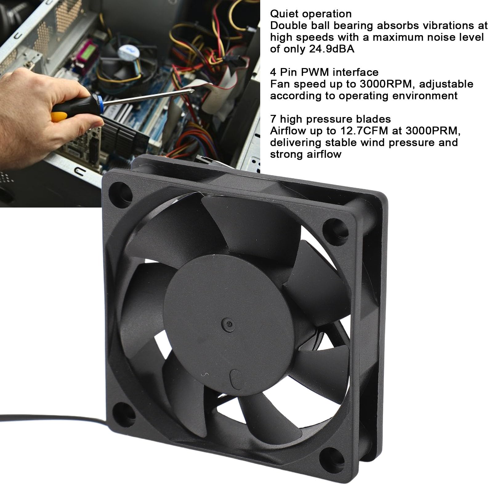 Internal CPU Cooling Fan For GT60 - Quiet High Performance Replacement