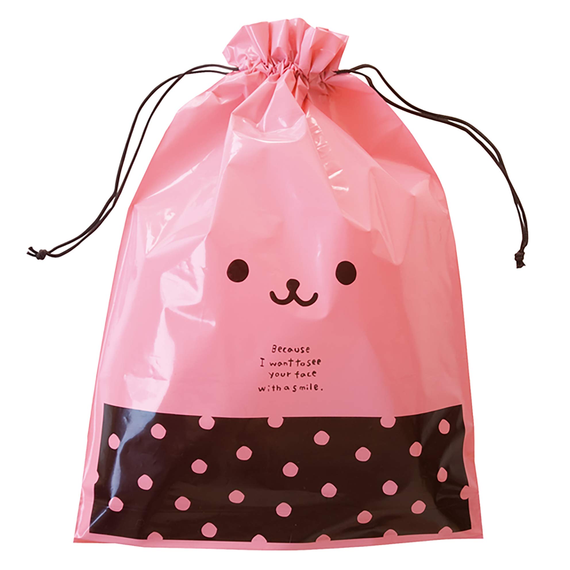 Amazon.co.jp: ギフトバッグ 巾着袋 うさこ ピンク-M (20枚) US-2NS 