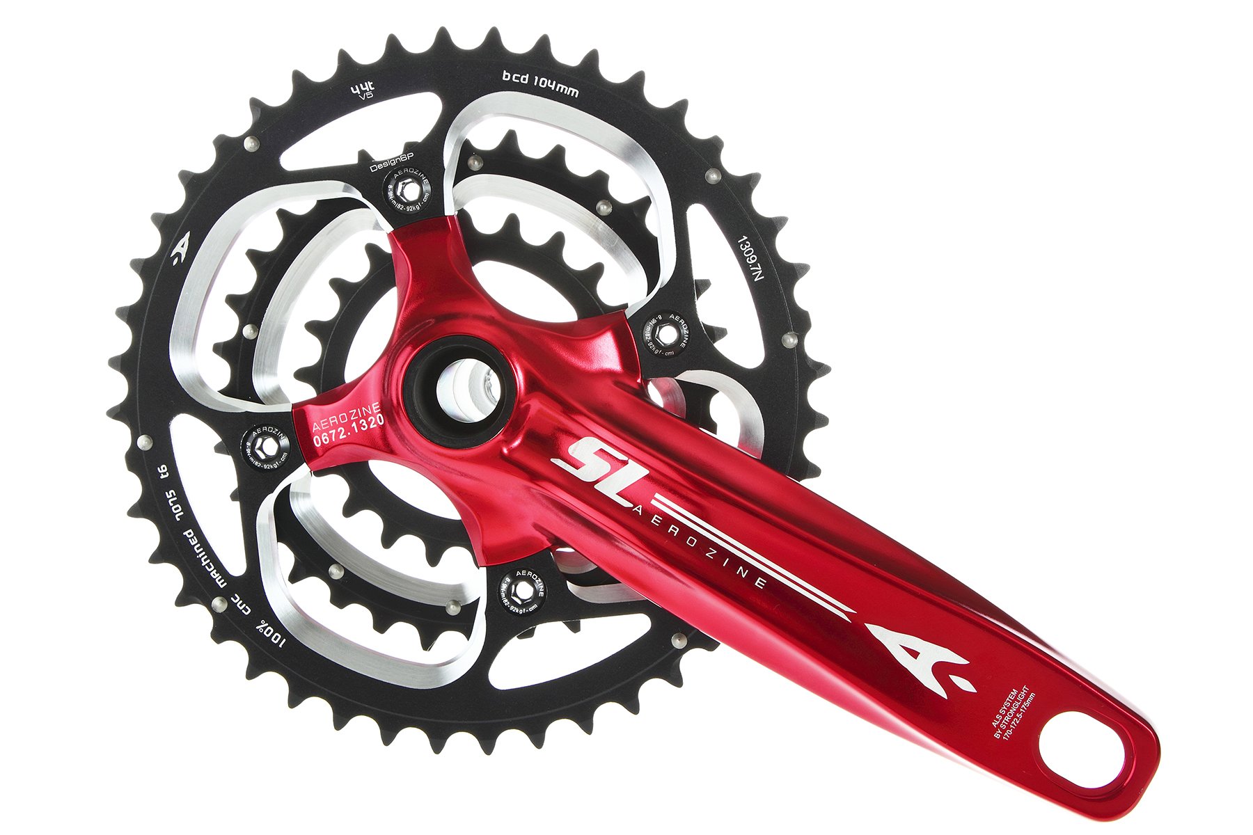 宝-547 AEROZINE X-12 自転車クランク 宝-547 AEROZINE X-12 自転車クランク