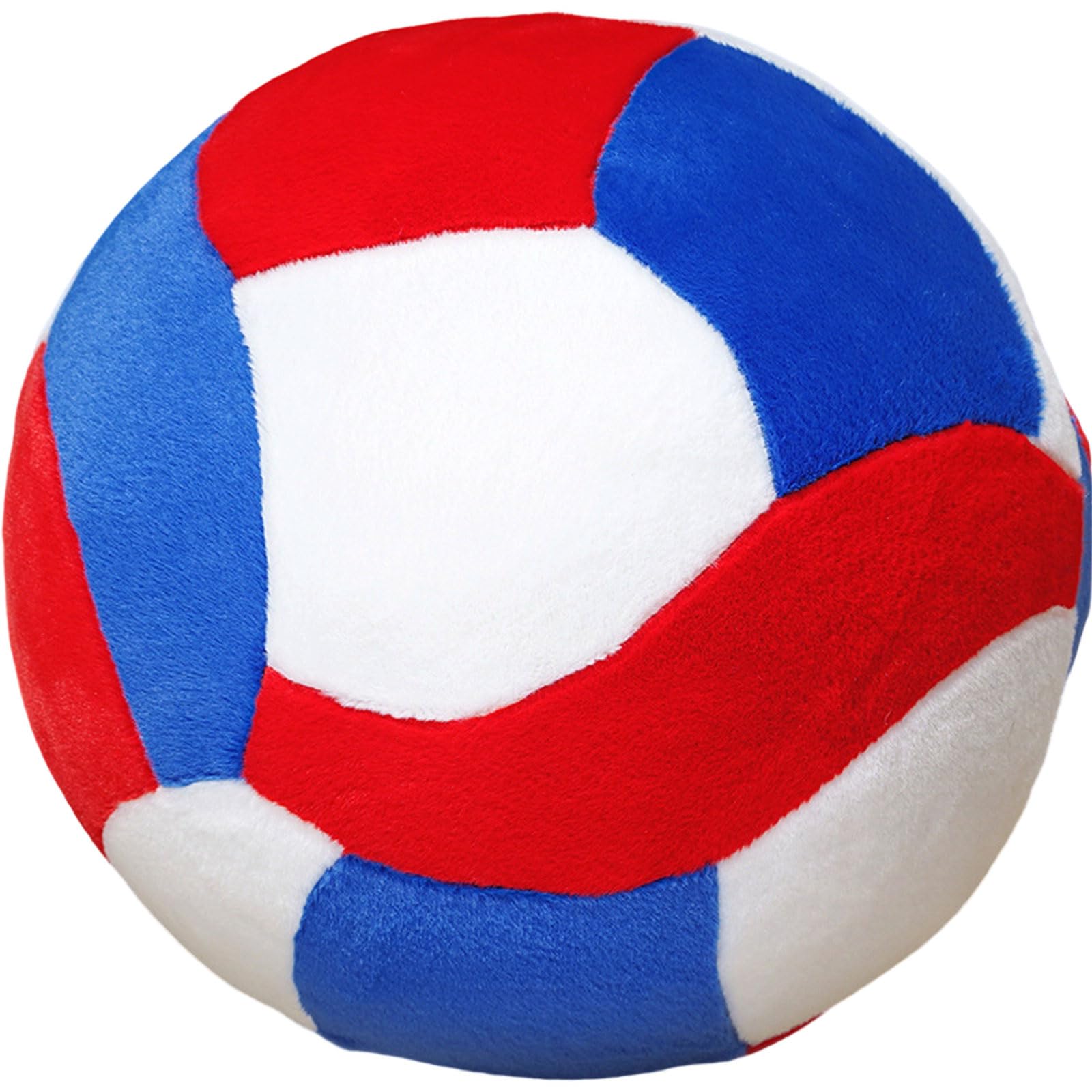 Kalttoy Simulation Volleyball Theme Throw Pillow with Soft Velvets Cover PP Cotton Stuffed Cushion for Sofa Couch and Bed Decors Simulation Volleyball Pillow