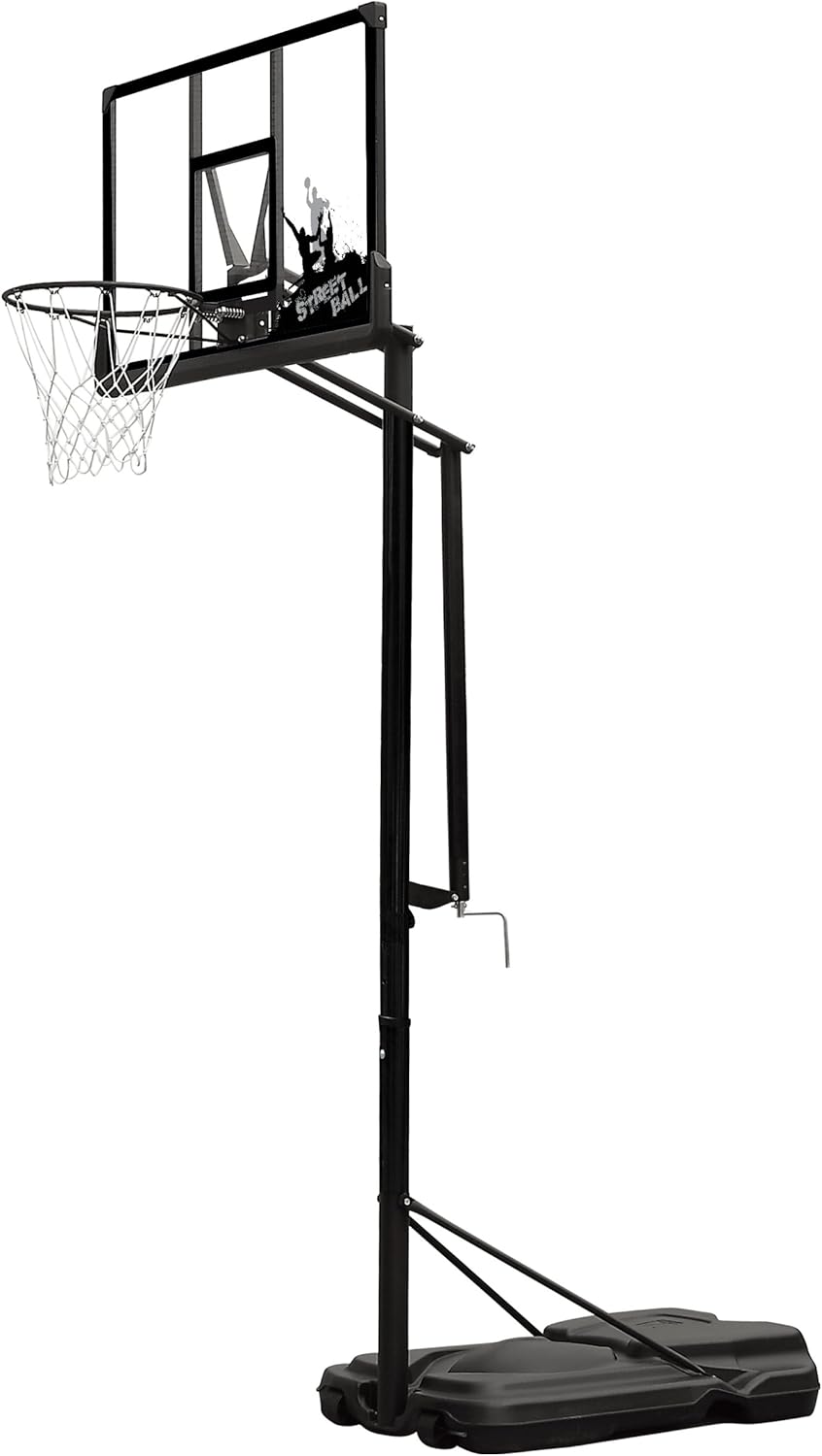 BYC Sports Street Ball Adjustable Basketball System 48