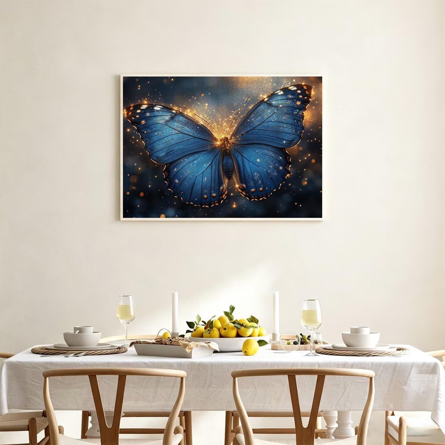 Puzzles 1500 Piezas, Puzzle Madera Mariposas sueño, n-245