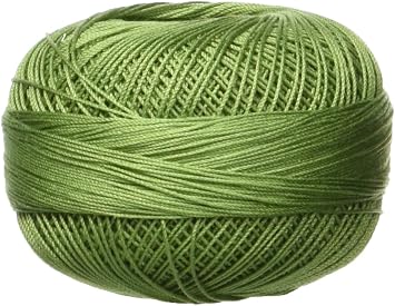 Handy Hands Lizbeth Cordonnet Cotton Size 20-Leaf Green Medium