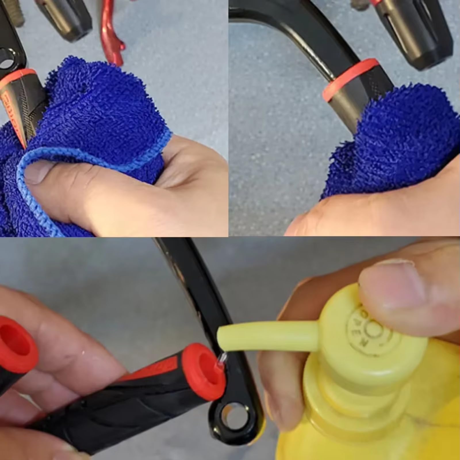 Protector Antideslizante Suave Cubierta Universal Agarre Motocicleta