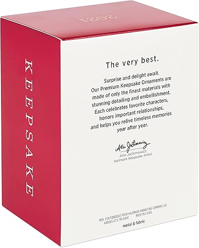 Vista 10 de Hallmark Keepsake Adorno de Navidad 2021, zapatillas de rubí del mago de Oz El mago de Oz Ruby Slippers