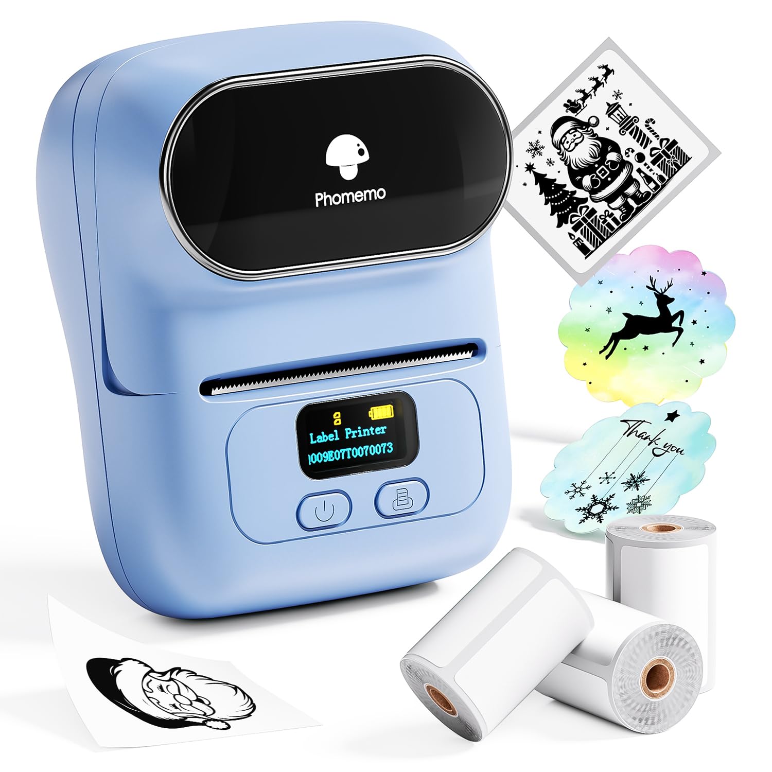 Phomemo M110 - Set Di Etichette Termiche Bluetooth, Etichettatrice - Foto 3