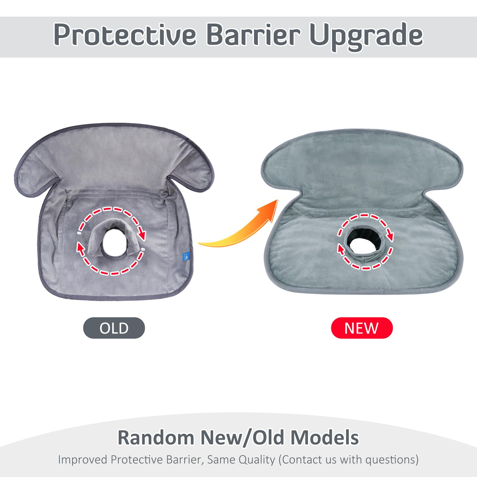 INFANZIA Dry Seat,Paquete de 2 Protectores de Asiento de Coche Impermeables para Entrenamiento de Orinal para niños pequeños, bebés y bebés, Almohadilla para Asientos de Coche, cochecitos, Gris