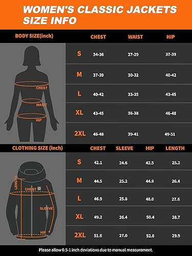 Miniatura 5 de SGKOW Chaquetas térmicas para mujer, chaqueta térmica para mujer con batería incluida, abrigo térmico para caza al aire libre, senderismo