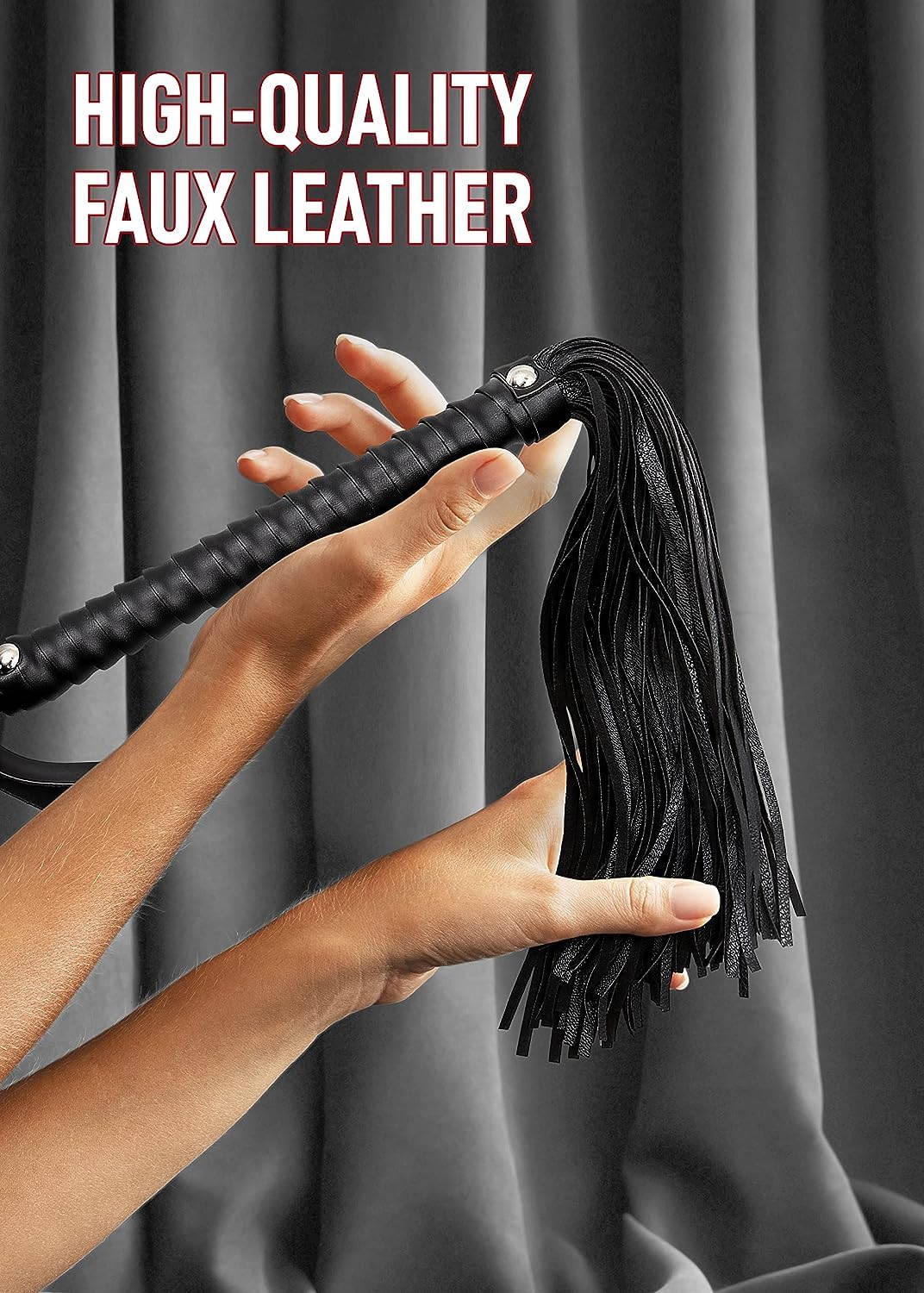 𝙎𝙚̣𝙭 𝙏σ𝙮𝙨 de moda y clásico, collar de campana de cuero negro, mostrar el encanto de la individualidad.