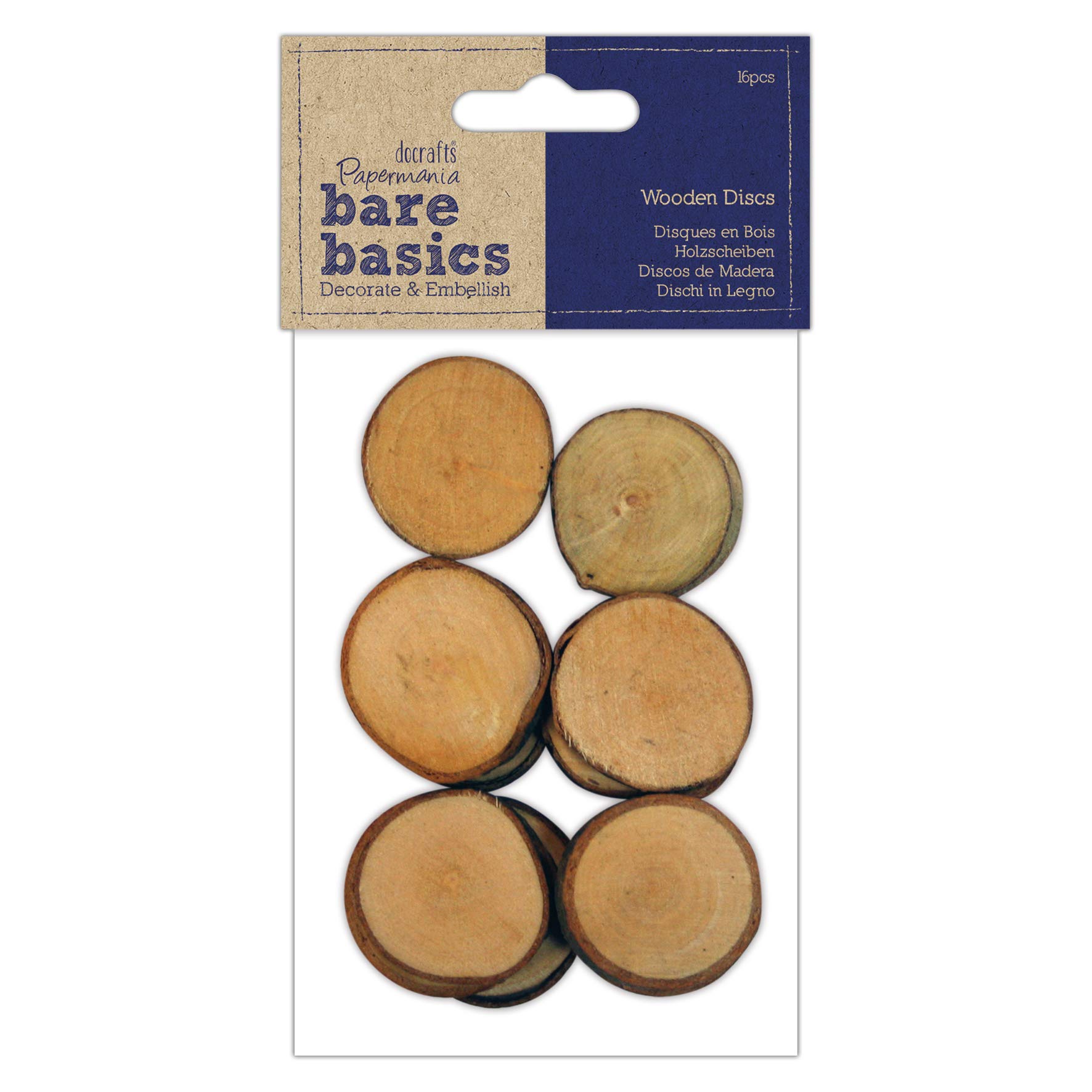 Wooden Discs (16 pieces)