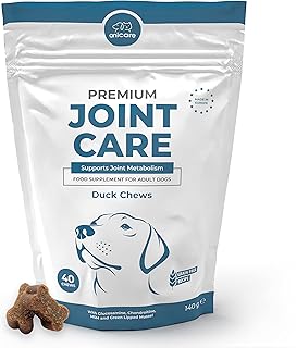 Anicare Premium Joint Care - Chews ad Alta concentrazione per Cani Che rifiutano Le compresse per Le articolazioni! con glucosamina, condroitina, MSM e cozze dalle Labbra Verdi