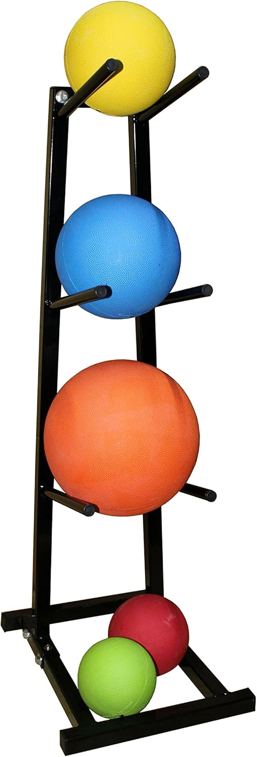 Amazon.com: Ader Mini Medicine Ball Set w/Rack : Sports & Outdoors