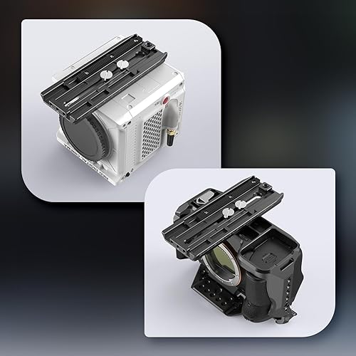 Miniatura 8 de SmallRig Placa de liberación rápida de 5 pulgadas para cardán tipo Manfrotto diseñada para DJI RS 4 / RS 4 Pro/RS 2 / RSC 2 / Ronin-S/RS 3 / RS 3