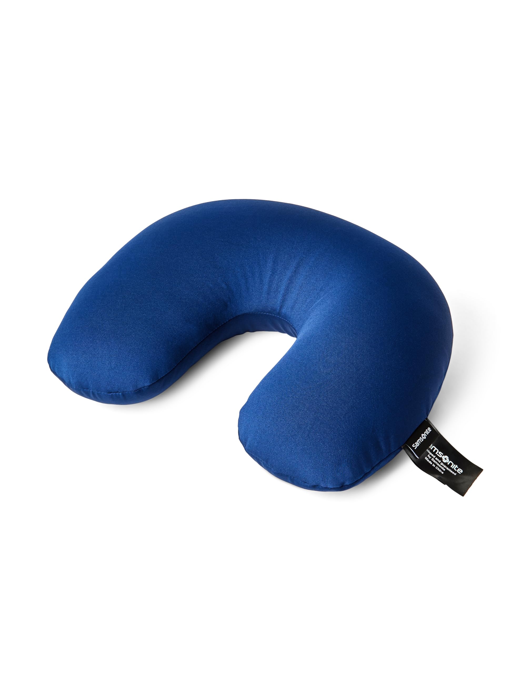 Samsonite Comfortable 3 in1 Microbead Travel Pillow/Neck Pillow for Travel in Flight/Aeroplane for Men & Women, Navy Blue-picture-47