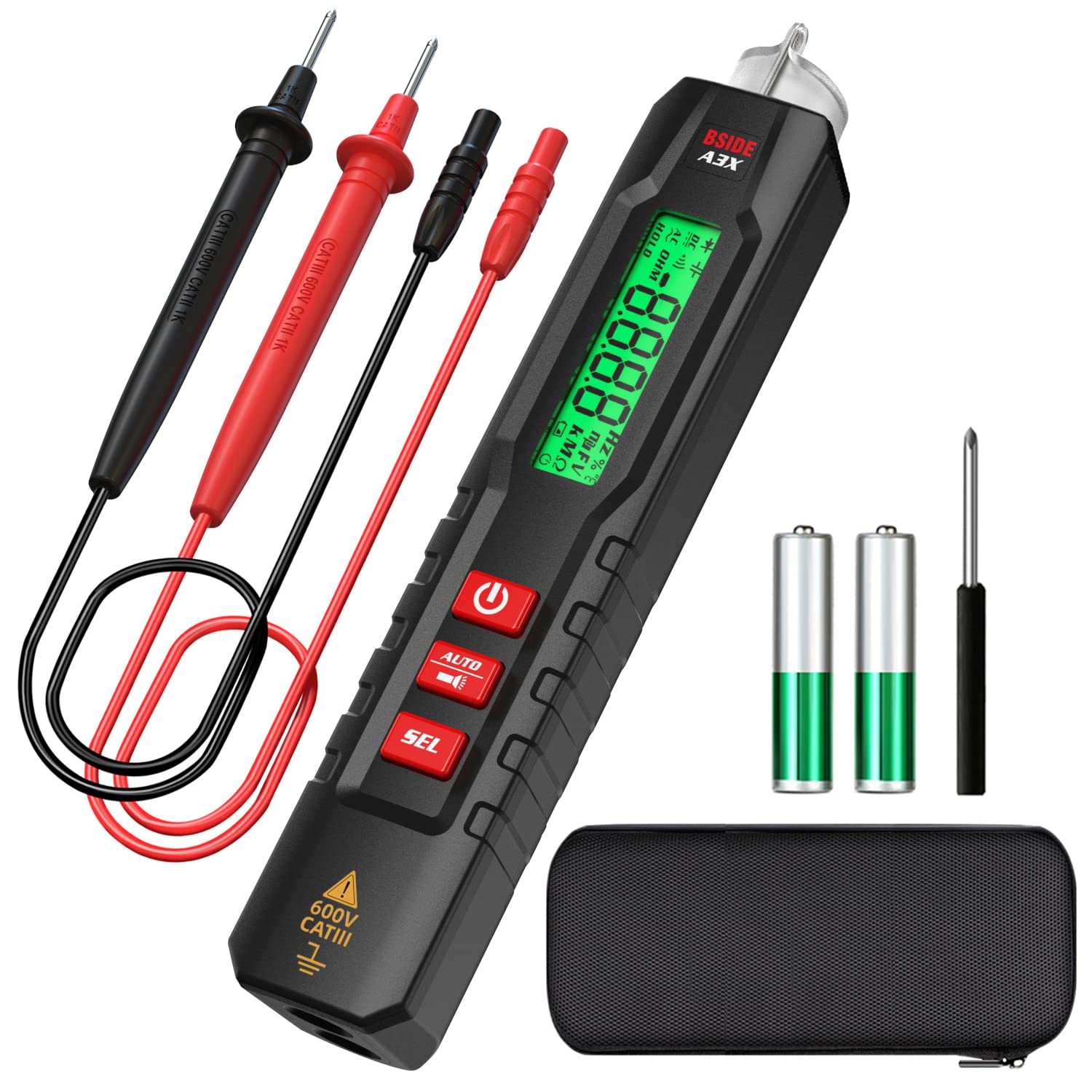Buy BSIDE Voltage Tester 3Results Display Voltage Detector