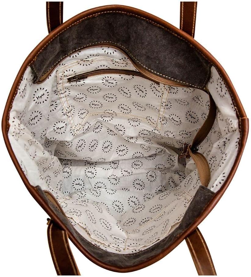 Myra Bag Western Leather Tote Bag for Women - Shamshat