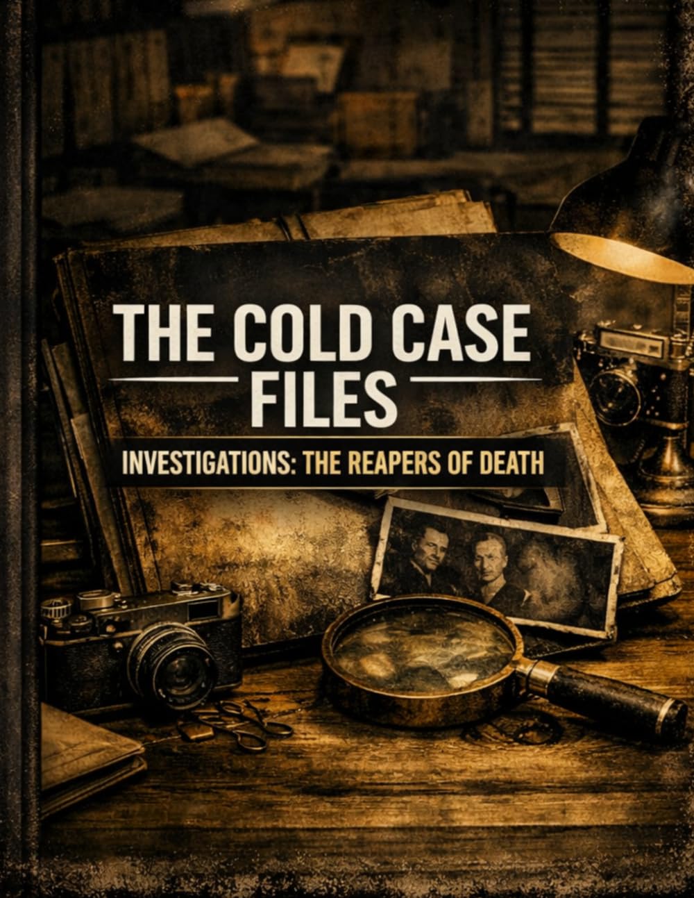 The Cold Case Files: Adult Coloring Book