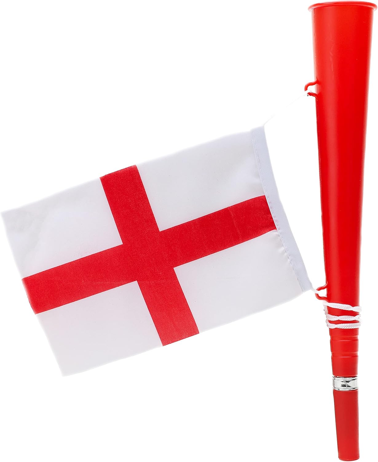 Toyland® England Flag and Horn World Cup Qatar 2022 Football Match