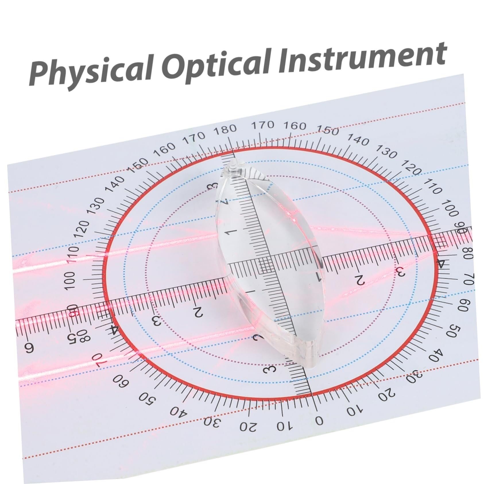 Optische Instrumente, Optik-Experimentierkasten, Lichtexperimentiergerät, Physikexperimentiergerät, Optik-Lernwerkzeug, Optisches Experimentiergerät, Optik-Lernkasten, ABS-Grün