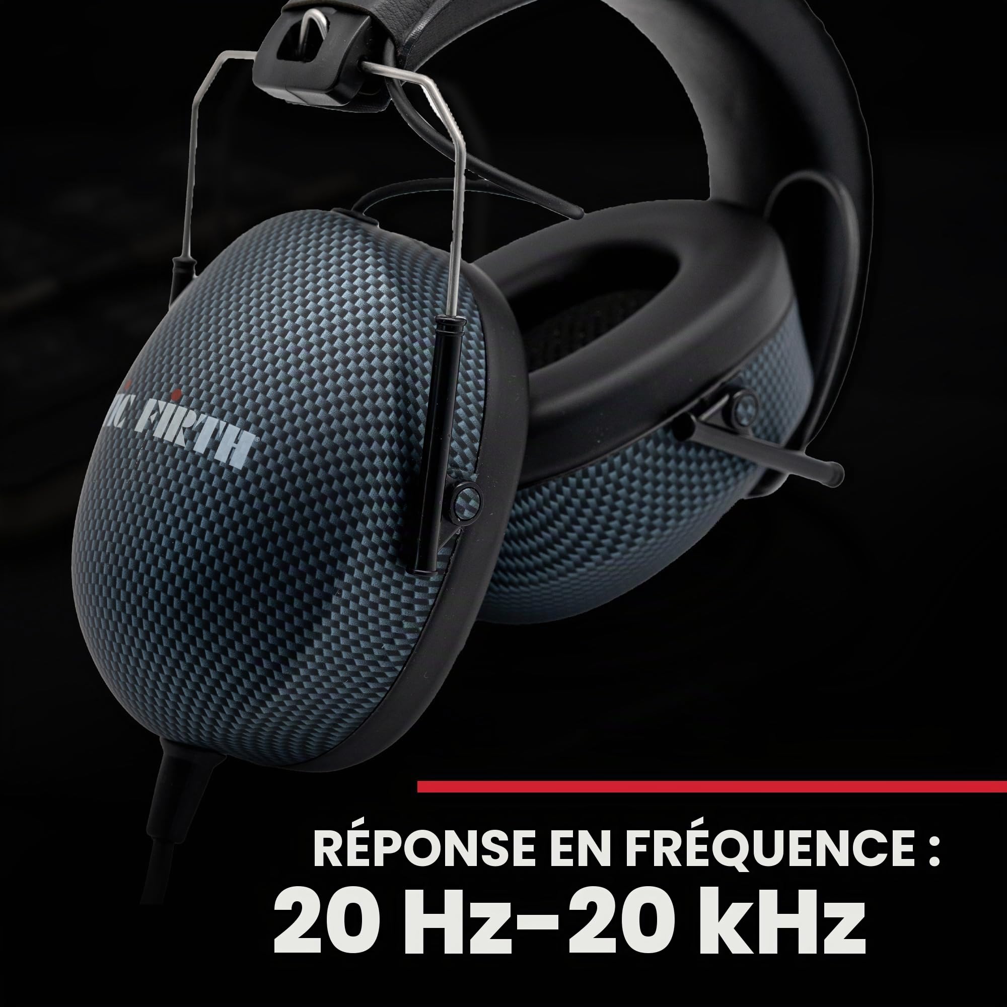 Vic Firth Casque d'isolation SIH3