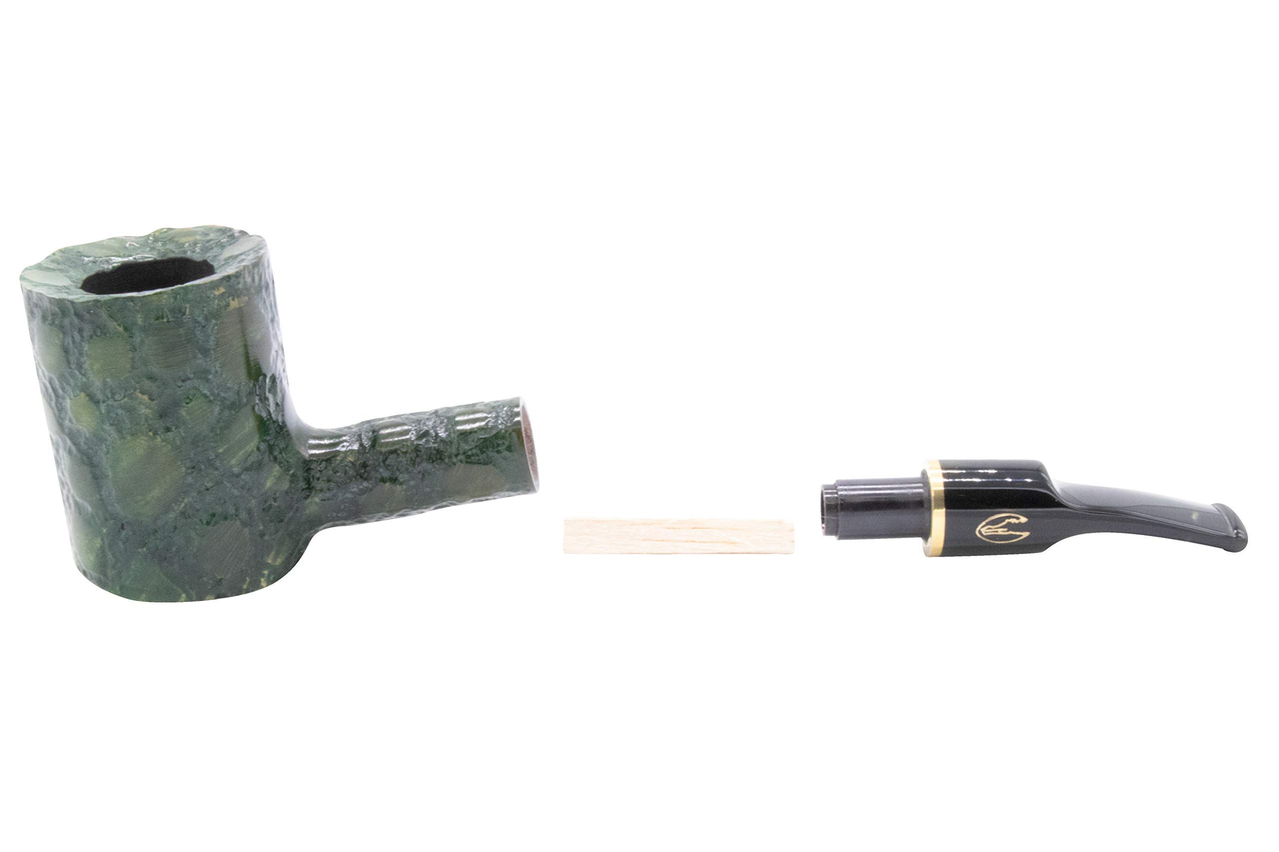 Savinelli Alligator 311 KS - Tubo de tabaco verde