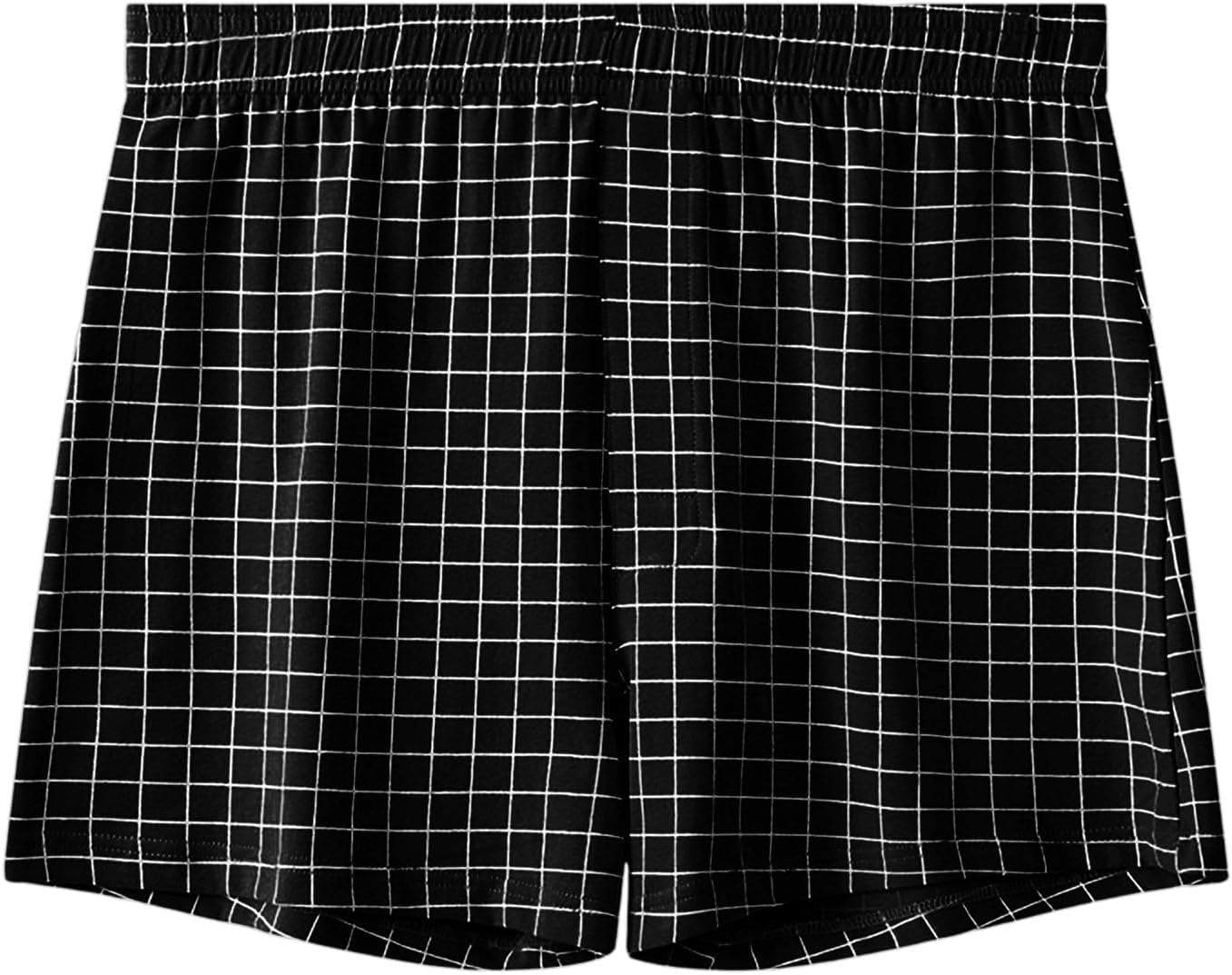 Men Retro Plaid Shorts:Fashion Elastic Wasit Loose Fit Summer Vacation Bottoms Hiking Workout Vacation Outfits