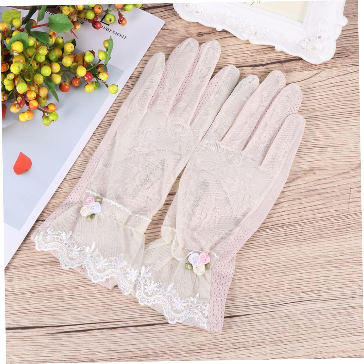 BESPORTBLE 2 Pairs Outdoor Driving Gloves Ladies Sun Gloves Summer Cooling Summer Wrist Hand Summer
