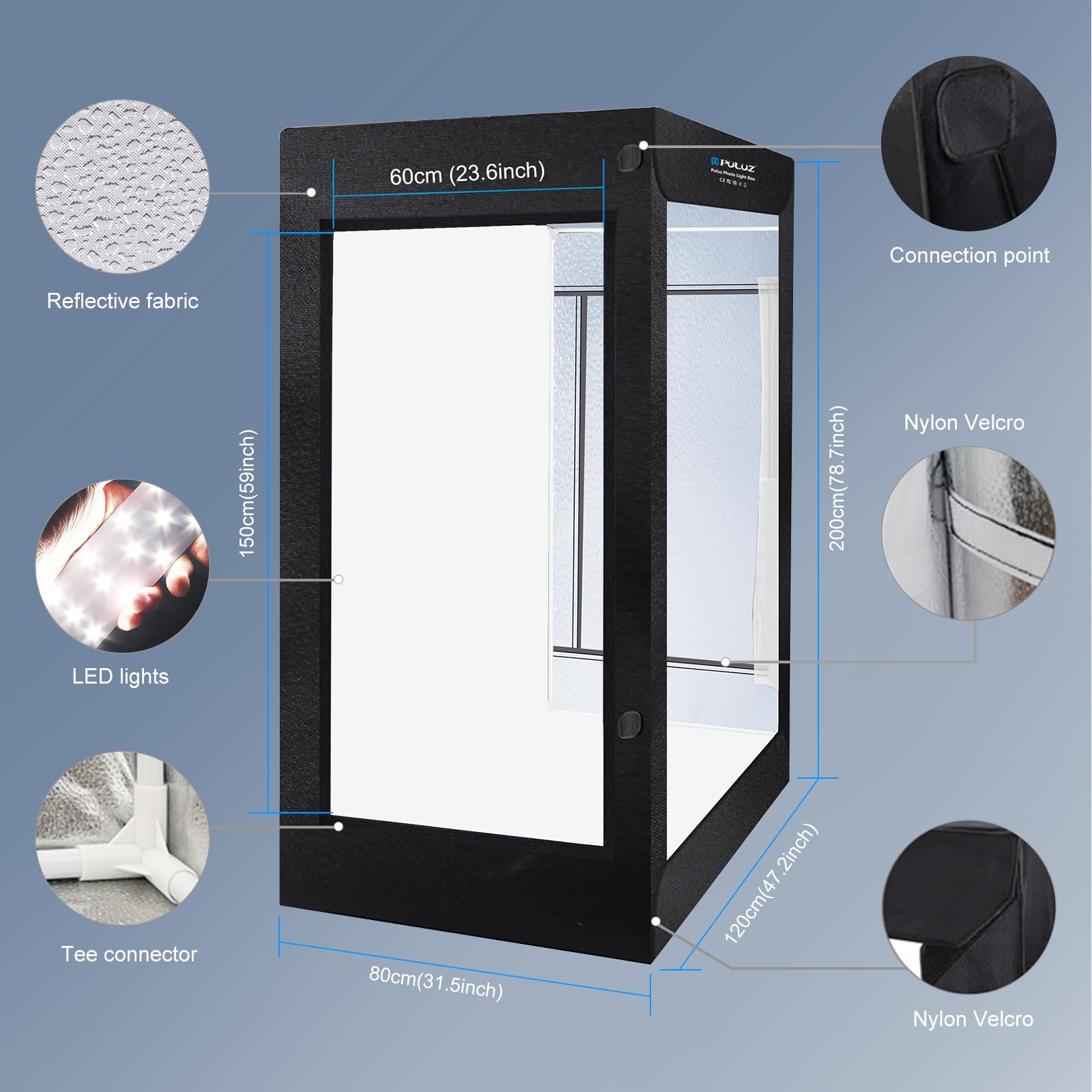 Amazon.com : PULUZ Professional Large Photo Light Box Photography