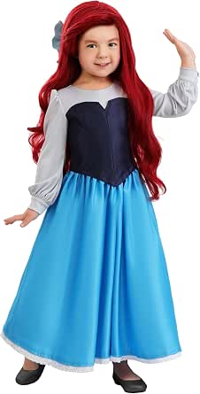Amazon.com: Disney The Little Mermaid Ariel Blue Dress Costume for