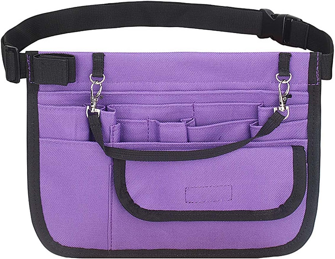 Semikk Nurse Fanny Pack with Tape Holder, Multi Compartment