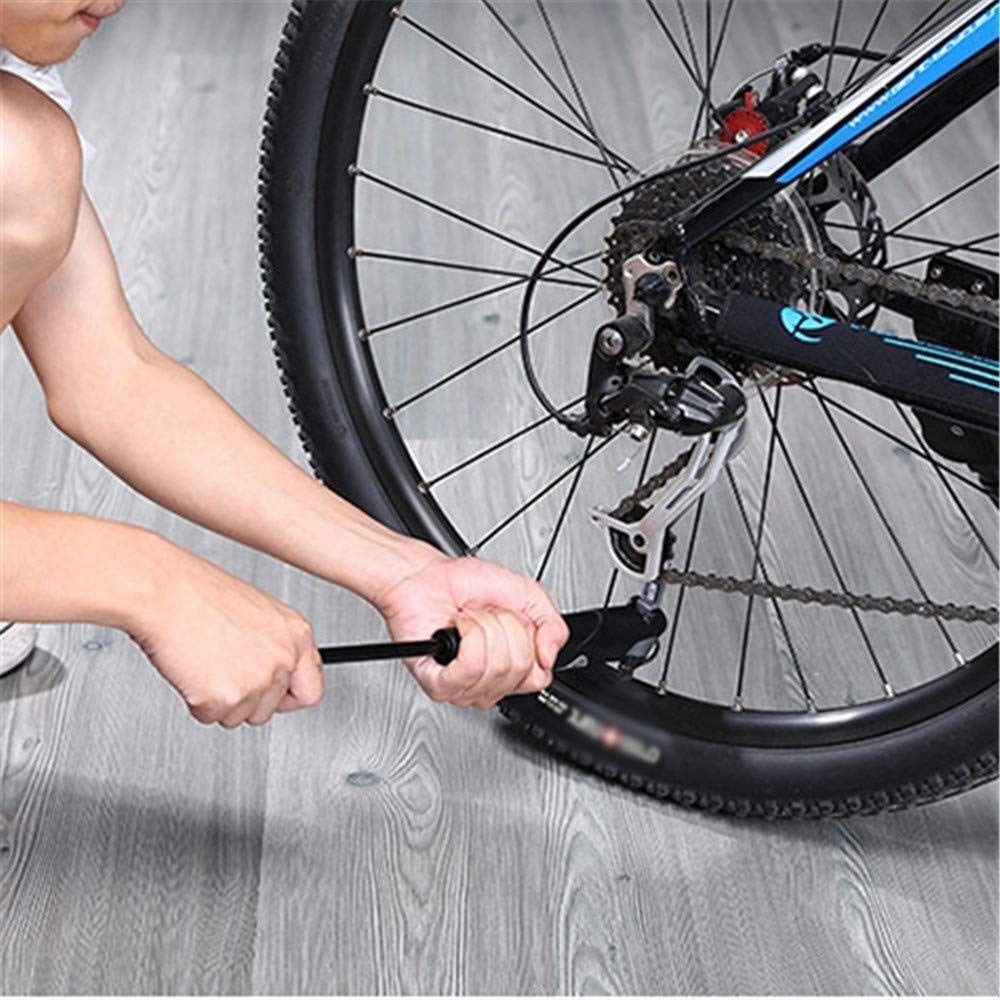 Werkzeuge zur Reparatur Tragbare 100 PSI Ultimate Gauge Mini-Fahrradpumpe und Ballpumpe mit Fahrradmontage Teile Perfekt für Rad- und Sportfahrrad-Bodenpumpen PRO Fahrradwerkzeug R