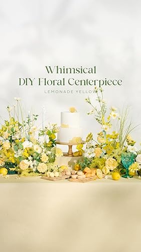 Miniatura 3 de Ling's Moment Flores artificiales de marfil de Gardenia, 25 unidades, flores artificiales con tallo, flores falsas para decoración de boda, centros