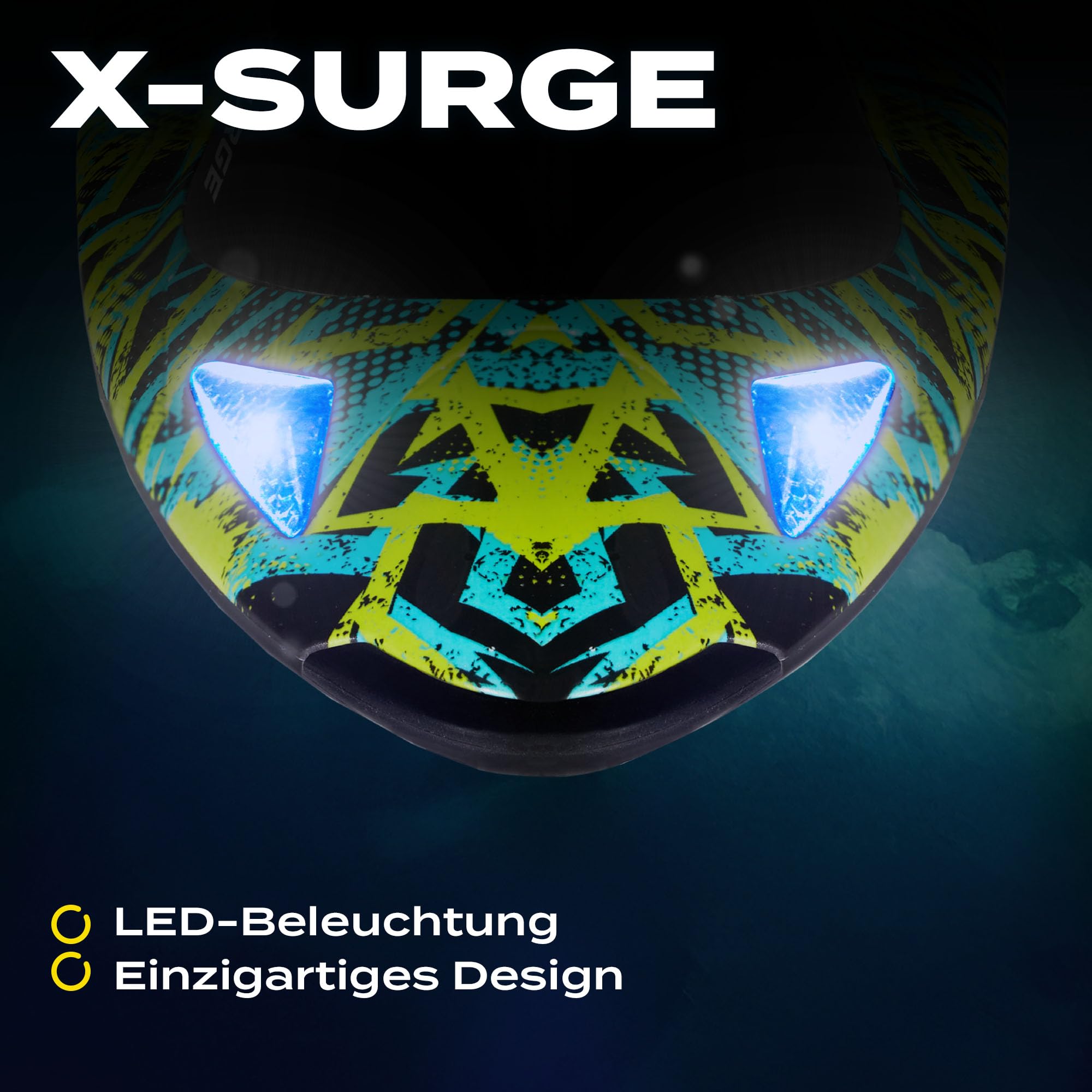 Overmax X-Surge Ferngesteuertes RC Speedboat Rennboot mit LED 35 km/h | 1200 mAh Akkus 30 Minuten Spaß Geschwindigkeitskontrolle Reichweite bis zu 100 m, EIN Spielzeug für Pool und See