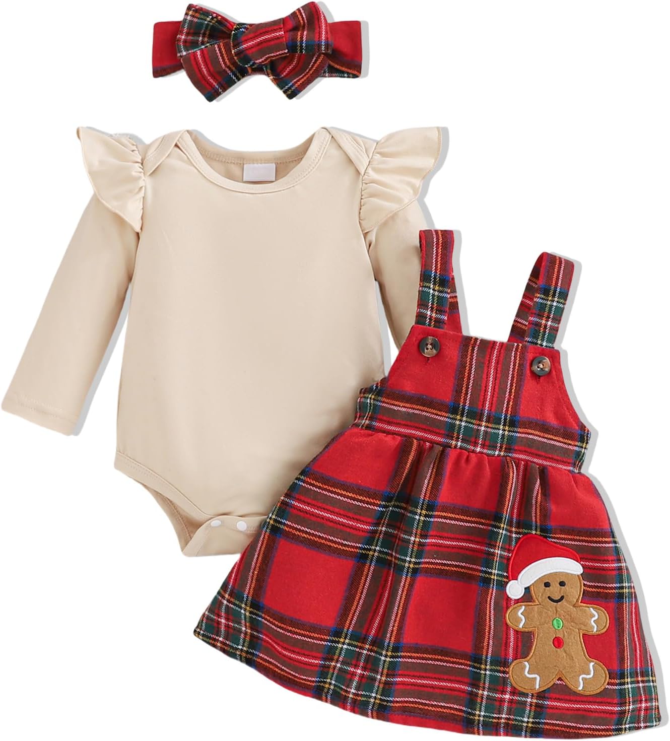 Preemie Newborn Baby Girl Clothes Infant Fall Winter Outfits Letter Floral One-Piece Romper+Jumpsuit