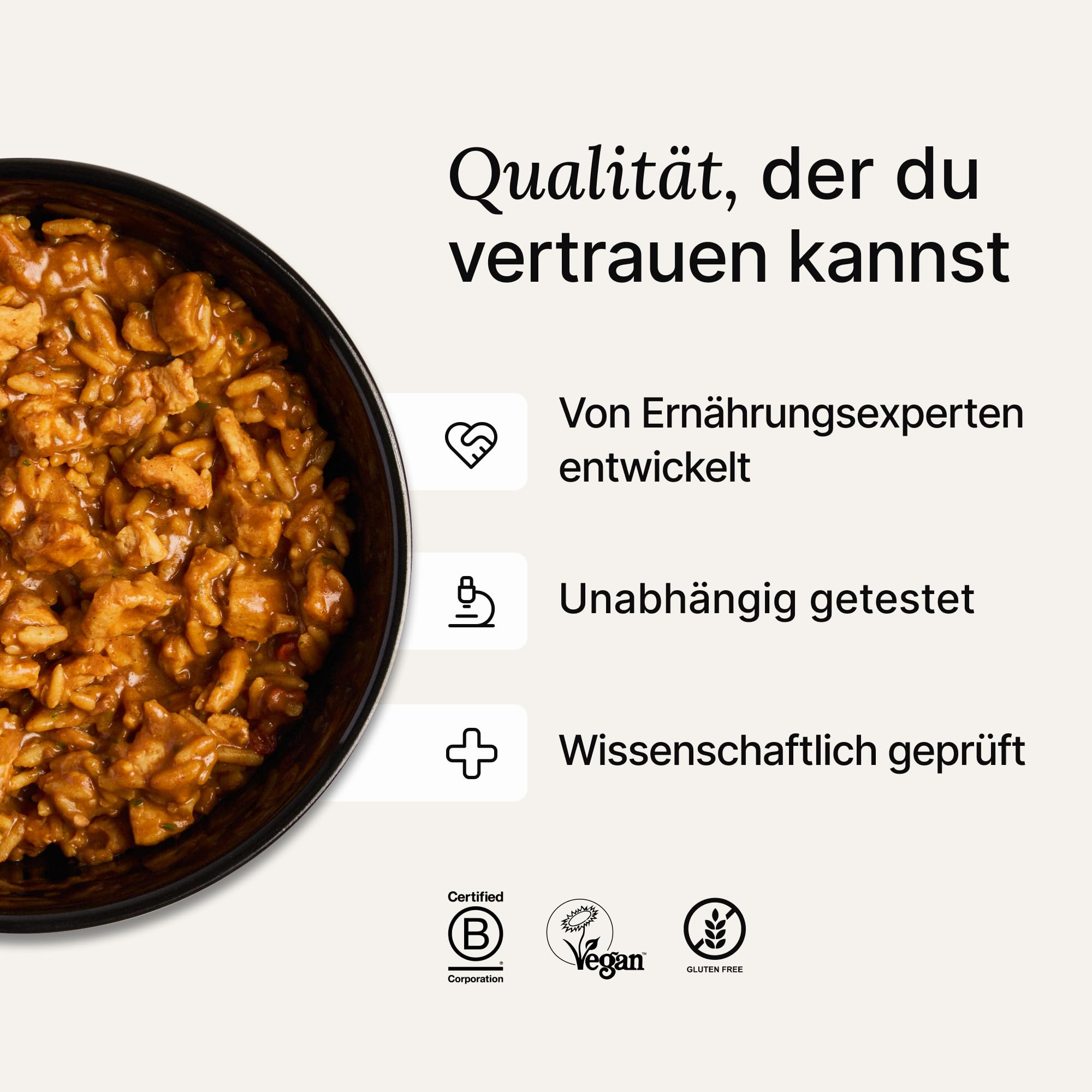 Huel Hot & Savoury – Madras (7 Portionen), Vegane Protein-Mahlzeit mit 25 g Eiweiß, 26 Vitamine & Mineralstoffe, Pflanzliches Fertiggericht, Ausgewogen & Nährstoffreich