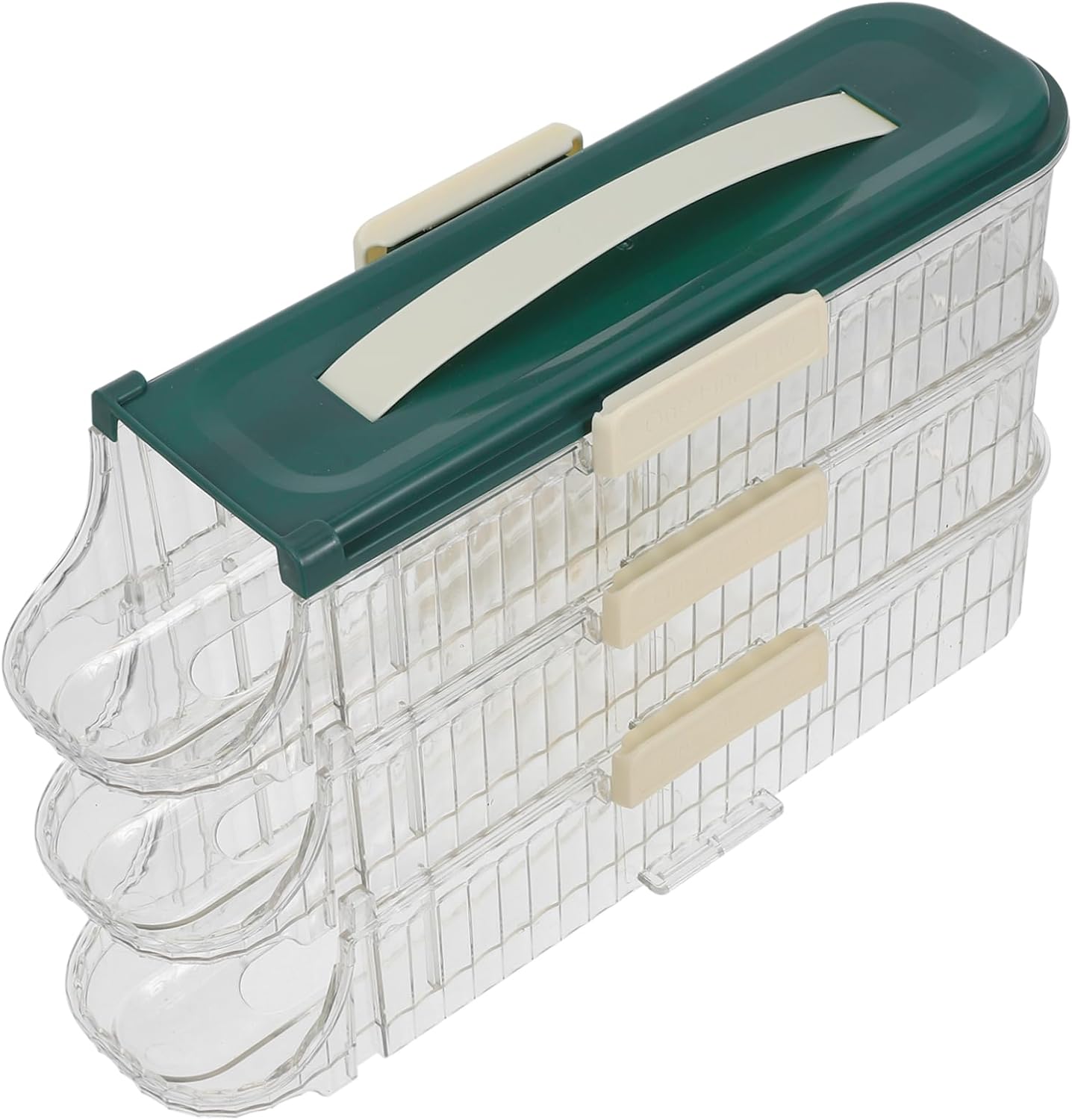 Alipis Automatic Rolling Egg Rack Egg Preservation Storage Refrigerator Organizer