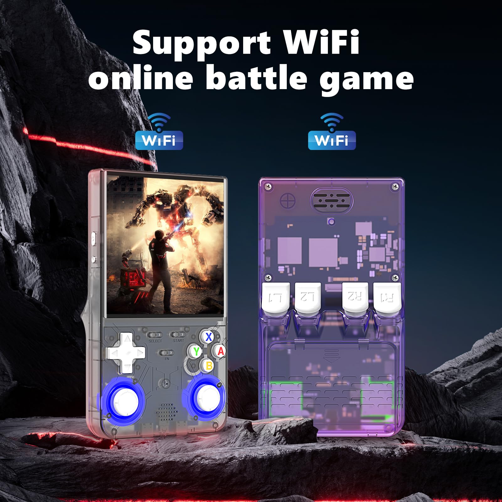 Amazon.co.jp: R36 ウルトラレトロハンドヘルドゲームコンソール 4.0