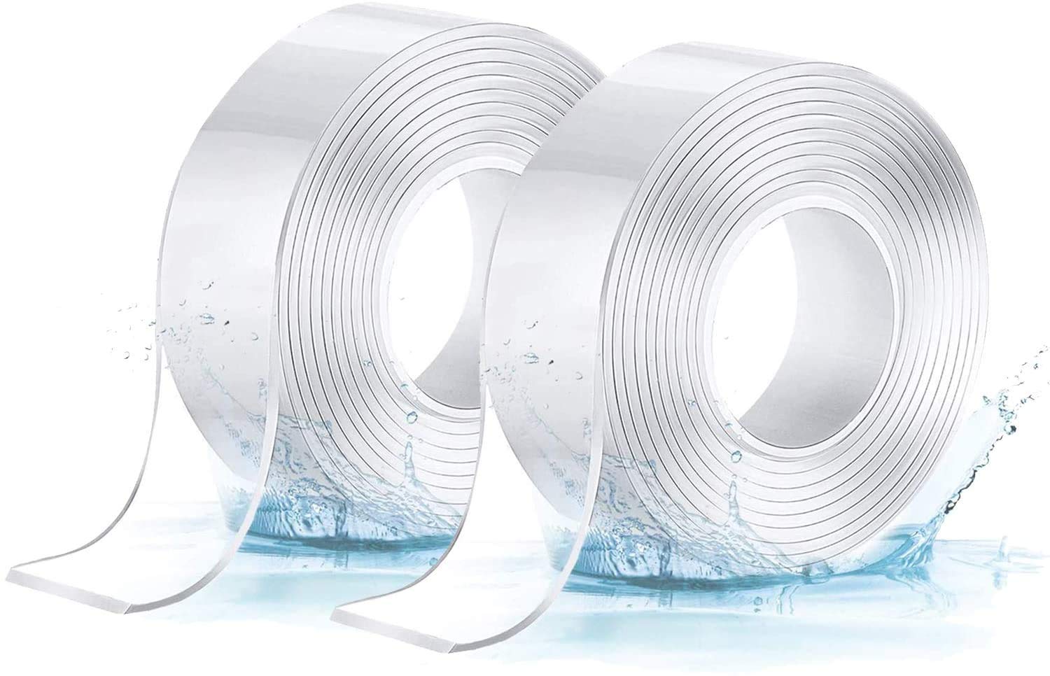 Nastro Biadesivo Trasparente 3000 Pezzi - Nano Adesivo Senza Tracce Per Decorazioni E Fai Da Te - Foto 7