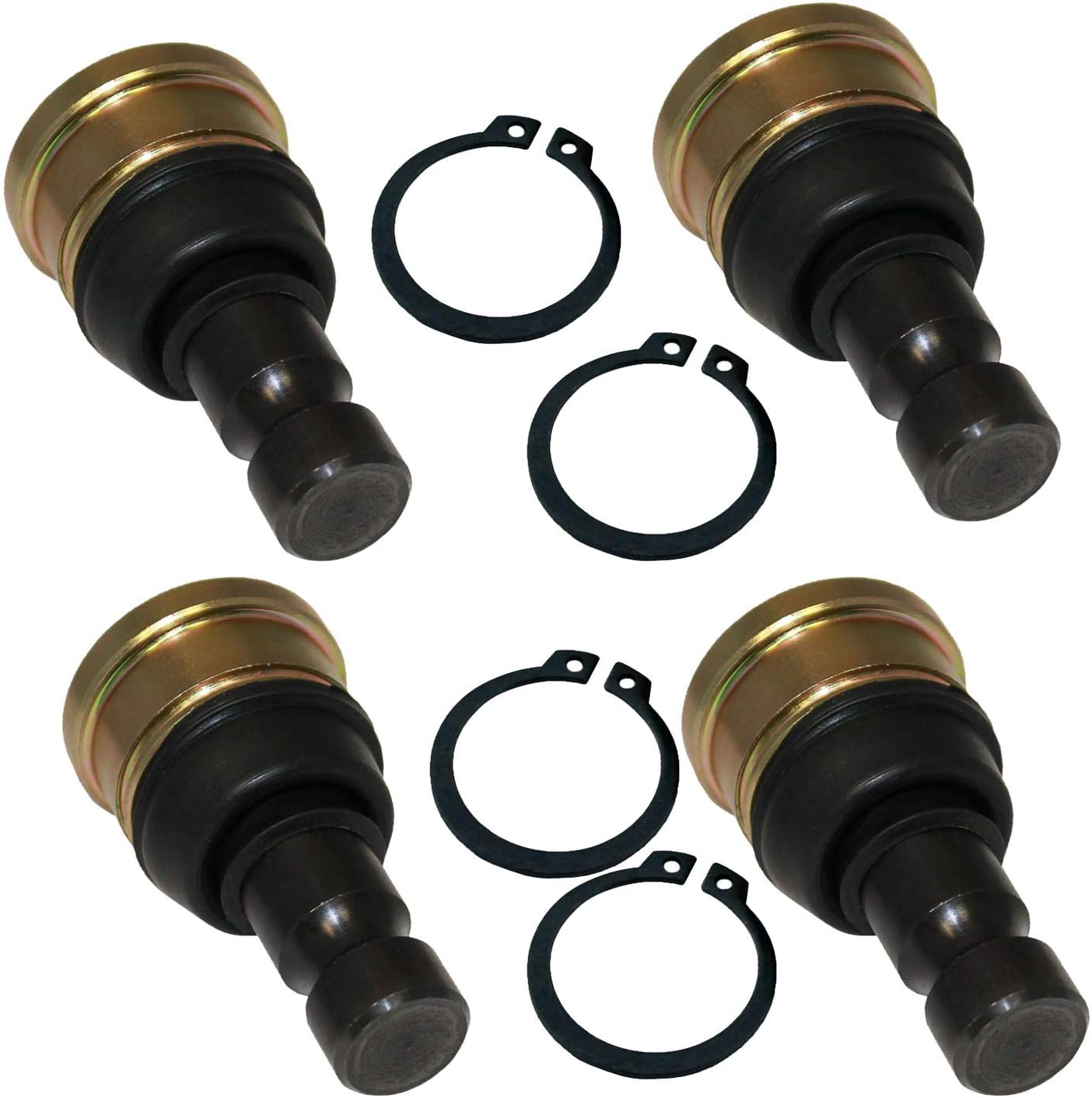 Carbman 4 Pack Upper or Lower Ball Joints for Polaris RZR S 800 EFI 2012 2013 for Polaris Ranger 800 4x4 6x6 XP 2012 for Polaris RZR XP 900 XP 2011 repls 7061220 7061187 7081505 7081580 7081666
