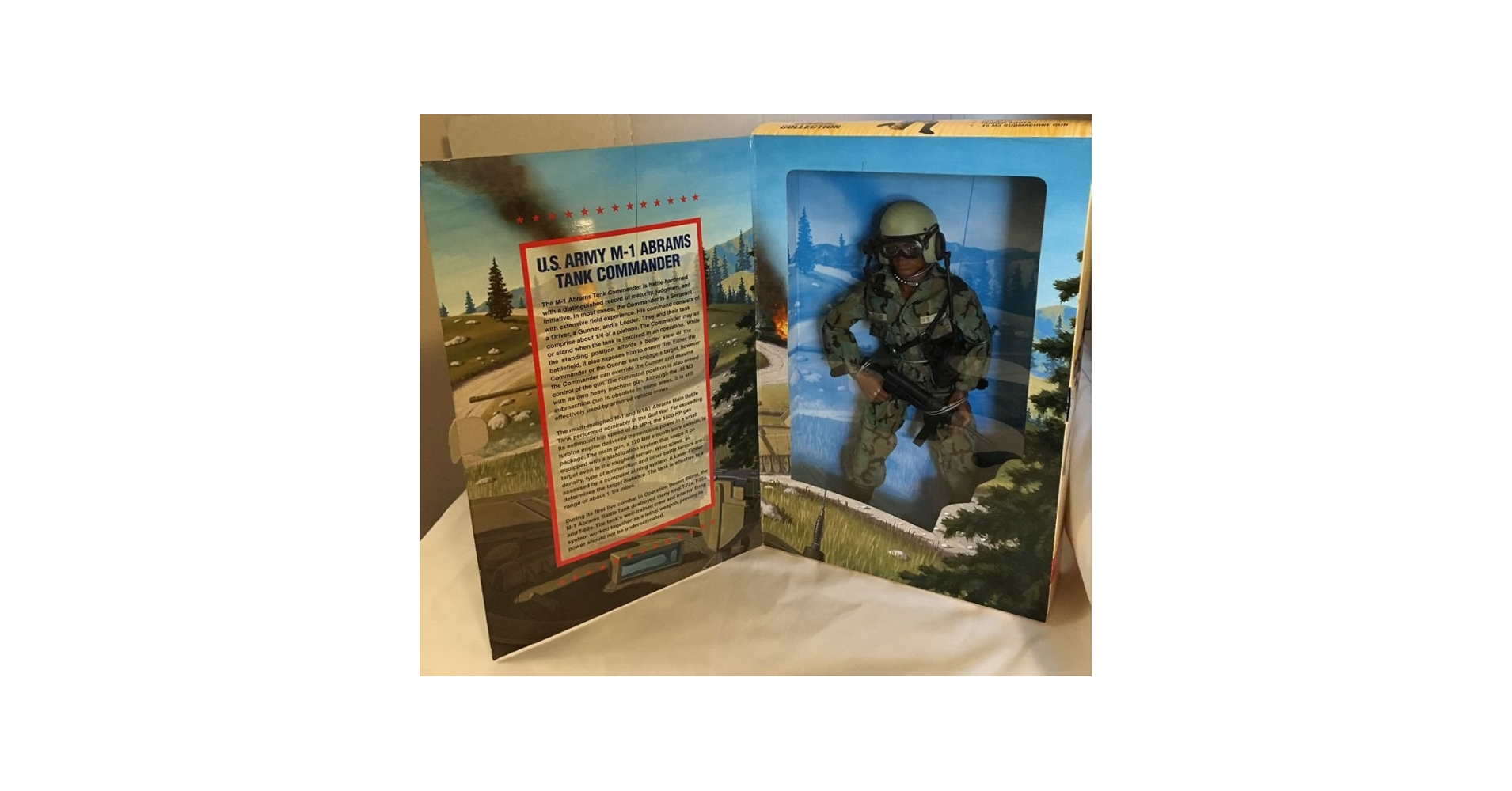 ミリタリー GI JOE 1997 U.S. ARMY TANK COMMANDER GI Joe US Army M1 Tank Commander Classic 1997 NIB African
